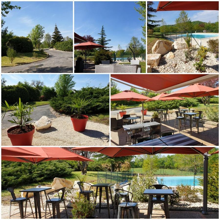 Logis Hotel Auberge De Cartassac Cressensac-Sarrazac Exterior foto